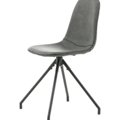 Bridge snurrbar matstol - Svart PU