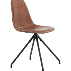 Bridge snurrbar matstol - Brun PU