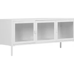 Brisbane TV-bänk - Vit