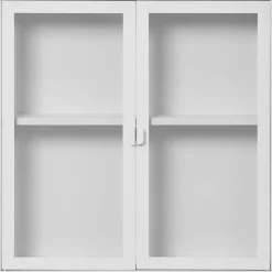 Brisbane väggskåp 80x18x80 cm - Vit