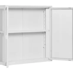 Brisbane väggskåp 80x18x80 cm - Vit