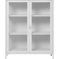 Brisbane vitrinskåp80x40x101 cm - Vit