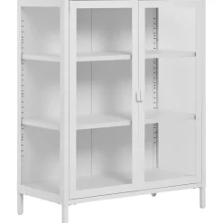 Brisbane vitrinskåp80x40x101 cm - Vit