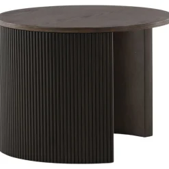 Bristol soffbord Ø60 cm - Mocka