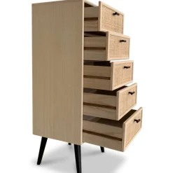 Byrå svart med rotting - React