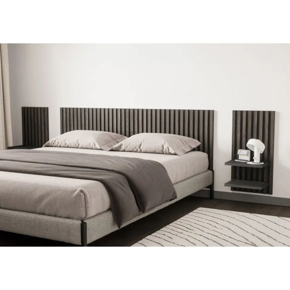 Caen sidobord 35 x 30 cm - Svart