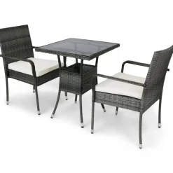 Caféset i konstrotting - Mölle + Rengöringsmedel för utemöbler