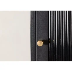 Cali vitrinskåp - Svart