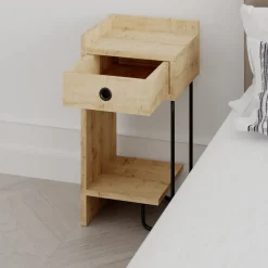 Canis sängbord - Ek