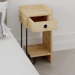 Canis sängbord - Ek