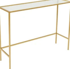 Canvas avlastningsbord - Guld