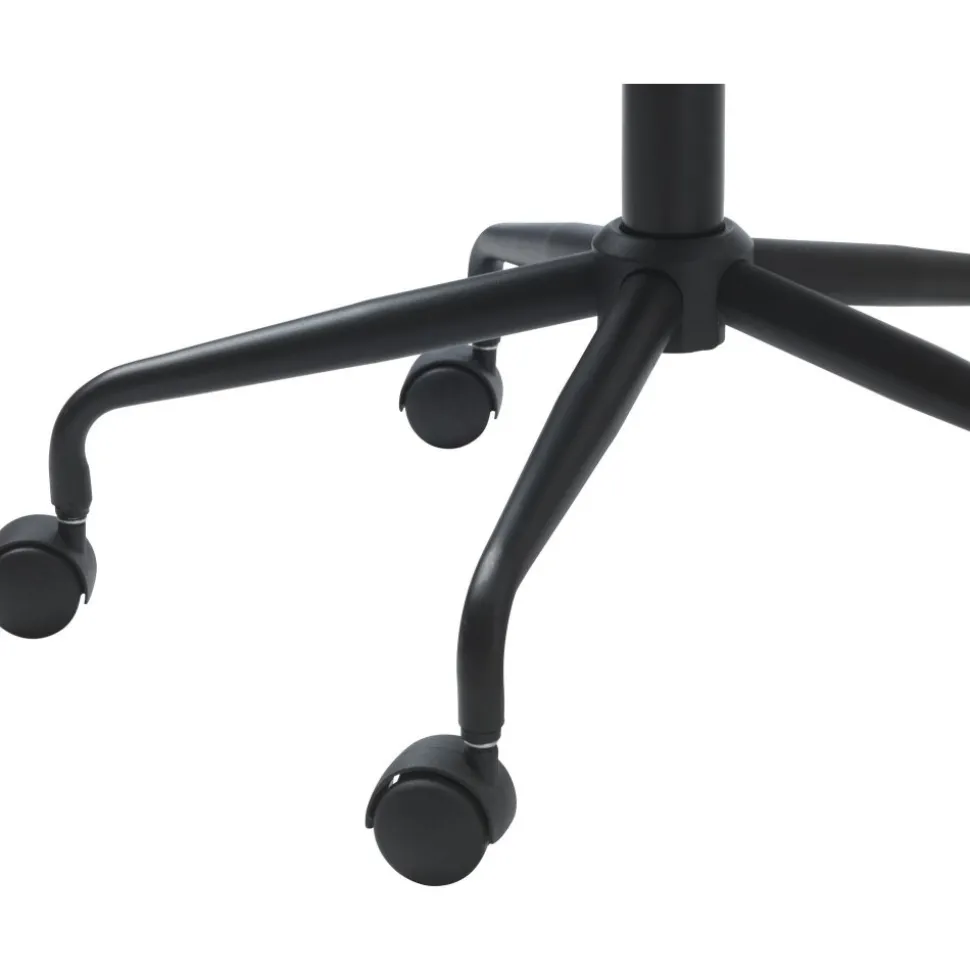 Cara grå kontorsstol med sittdyna + Textilrengöring för möbler