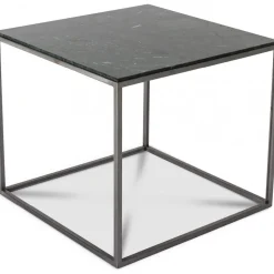 Carrera soffbord fyrkantigt Grön Marmor - Valfri färg underrede!