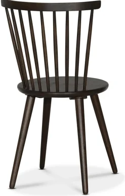 Castor pinnstol brunoljat trä