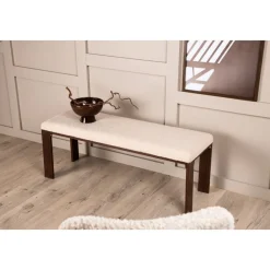 Chester sittbänk - Vit