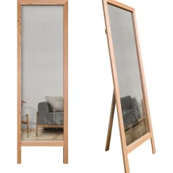 Cheval spegel 45 x 145 cm - Beige