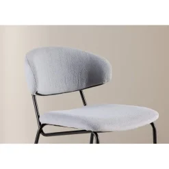 Chico matstol - Blå bouclé