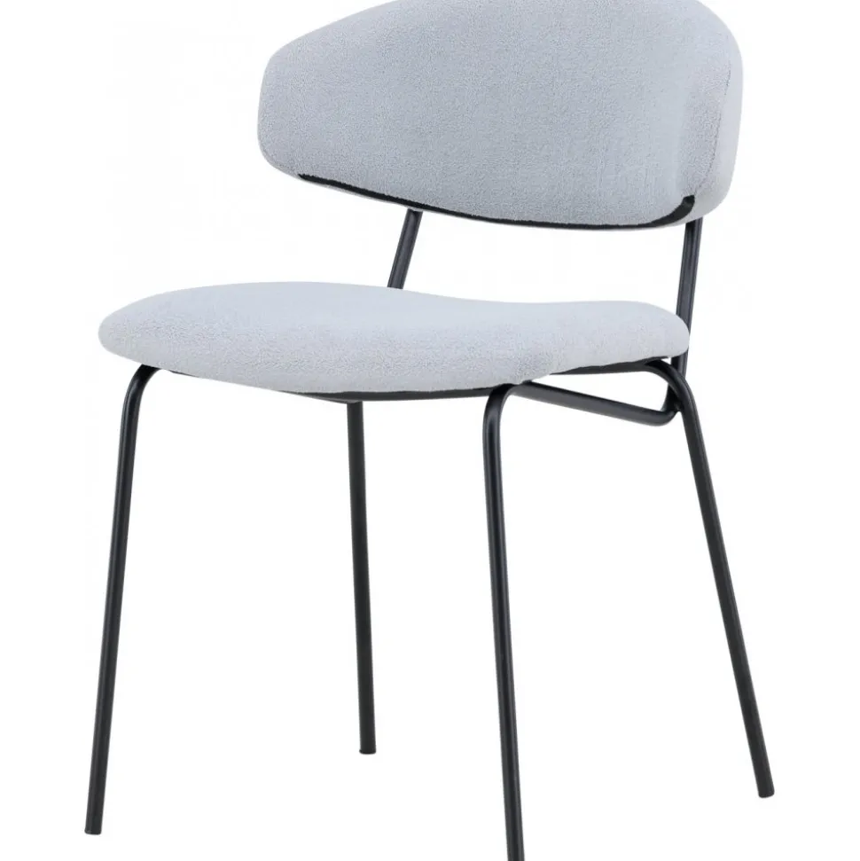 Chico matstol - Blå bouclé