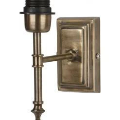 Classic vägglampa - Antikmässing - 20 cm