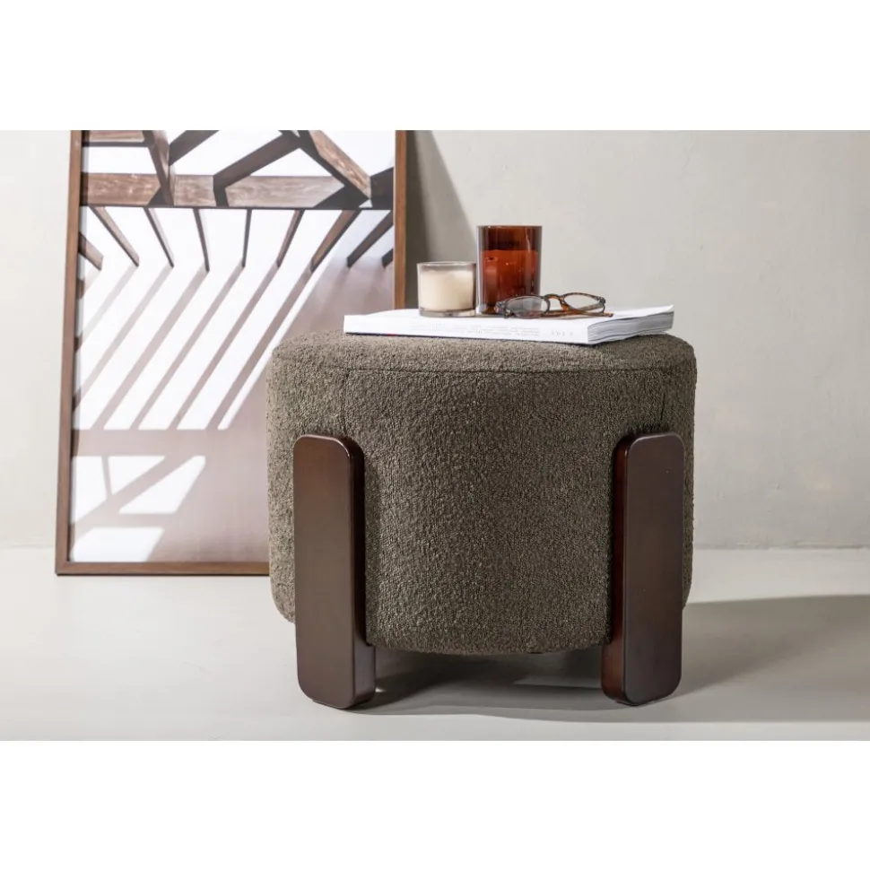 Coffey sittpuff - Mörkgrå