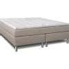 Comfort kontinentalsäng 5-zons pocket (Sand) - Valfri bredd + Möbeltassar