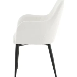 Comfort matstol - Vit