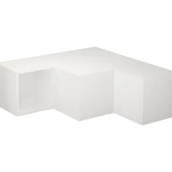 Compact TV-bänk - Vit