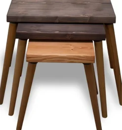 Convertry satsbord 62x28 | 52x28 | 42x28 cm - Valnöt/ek