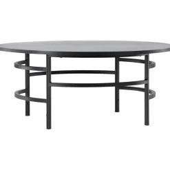 Copenhagen soffbord Ø100 cm - Svart