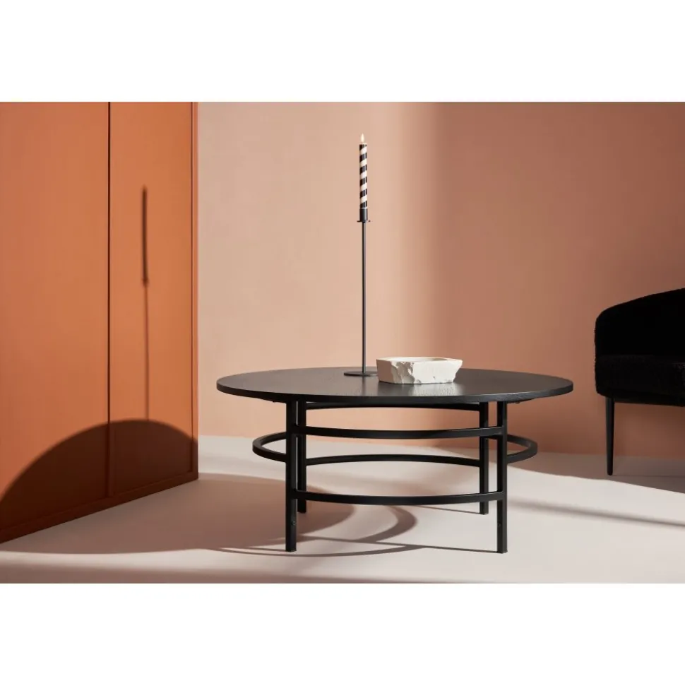 Copenhagen soffbord Ø100 cm - Svart
