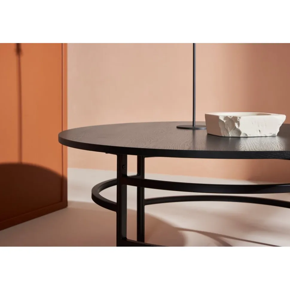 Copenhagen soffbord Ø100 cm - Svart