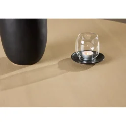 Copenhagen soffbord Ø100 cm - Whitewash/svart