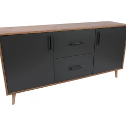 Cordoba skänk - Valnöt/antracit