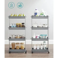 Criollo kökshylla 83 cm - Grå