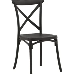 Crosett matstol - Svart