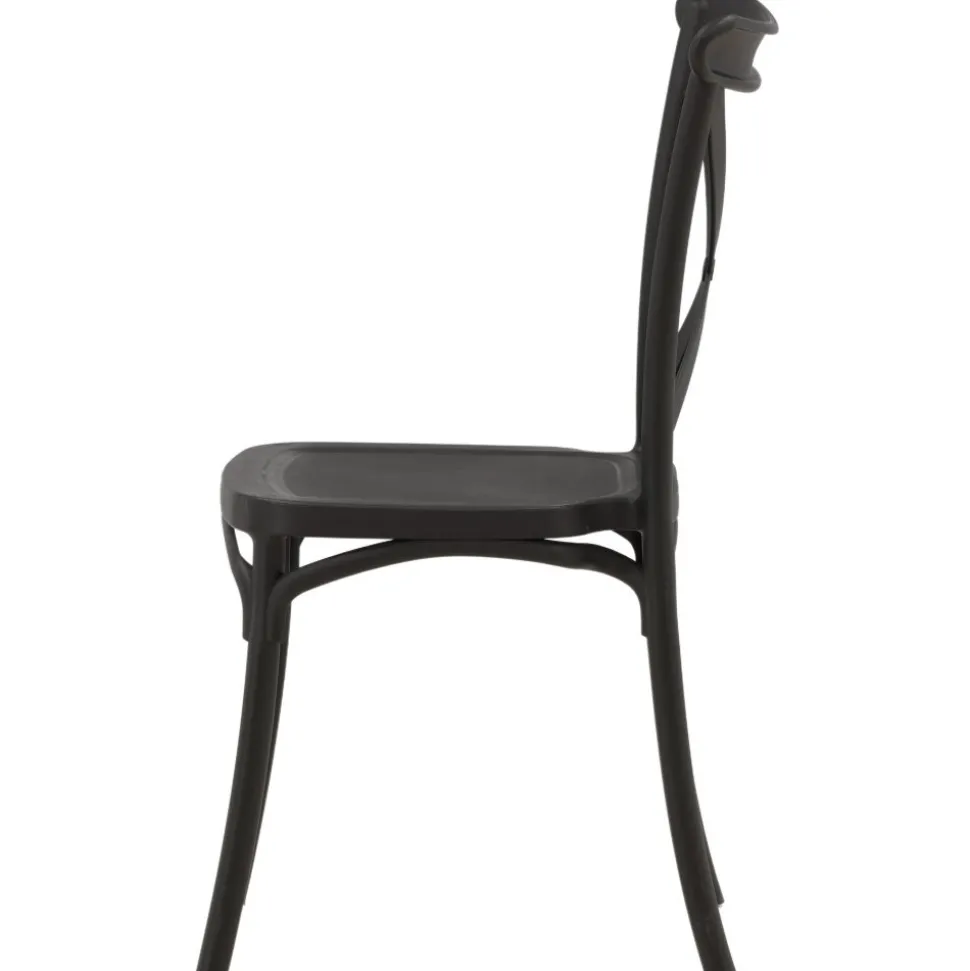 Crosett matstol - Svart