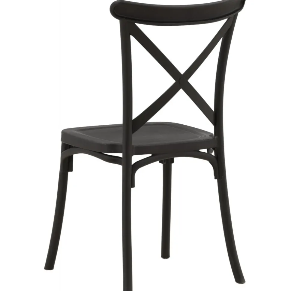 Crosett matstol - Svart