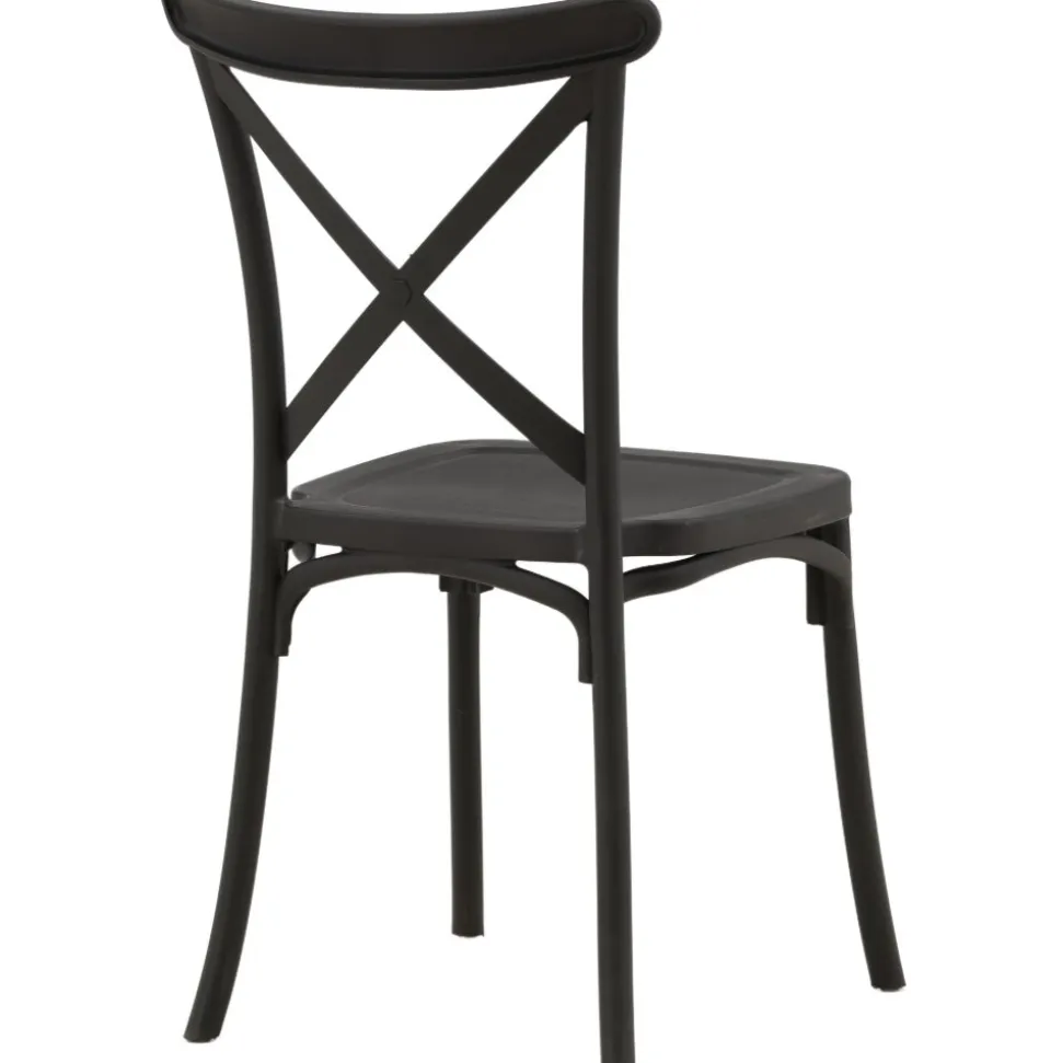 Crosett matstol - Svart