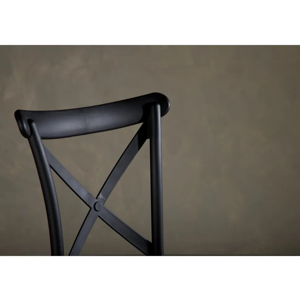 Crosett matstol - Svart