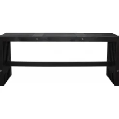 Cuba bänk - Svartlasyr + Fläckborttagare för möbler