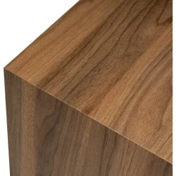 Cubo sidobord 45 x 45 cm - Valnöt