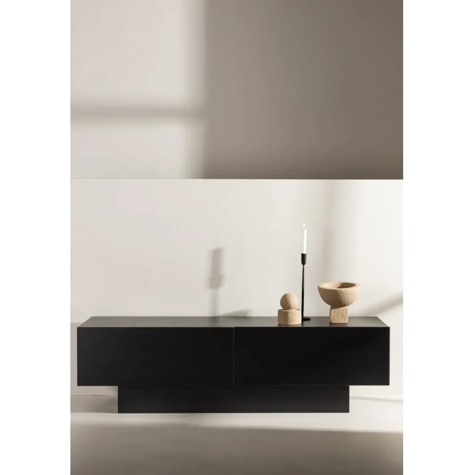 Cuenca TV-bänk - Svart