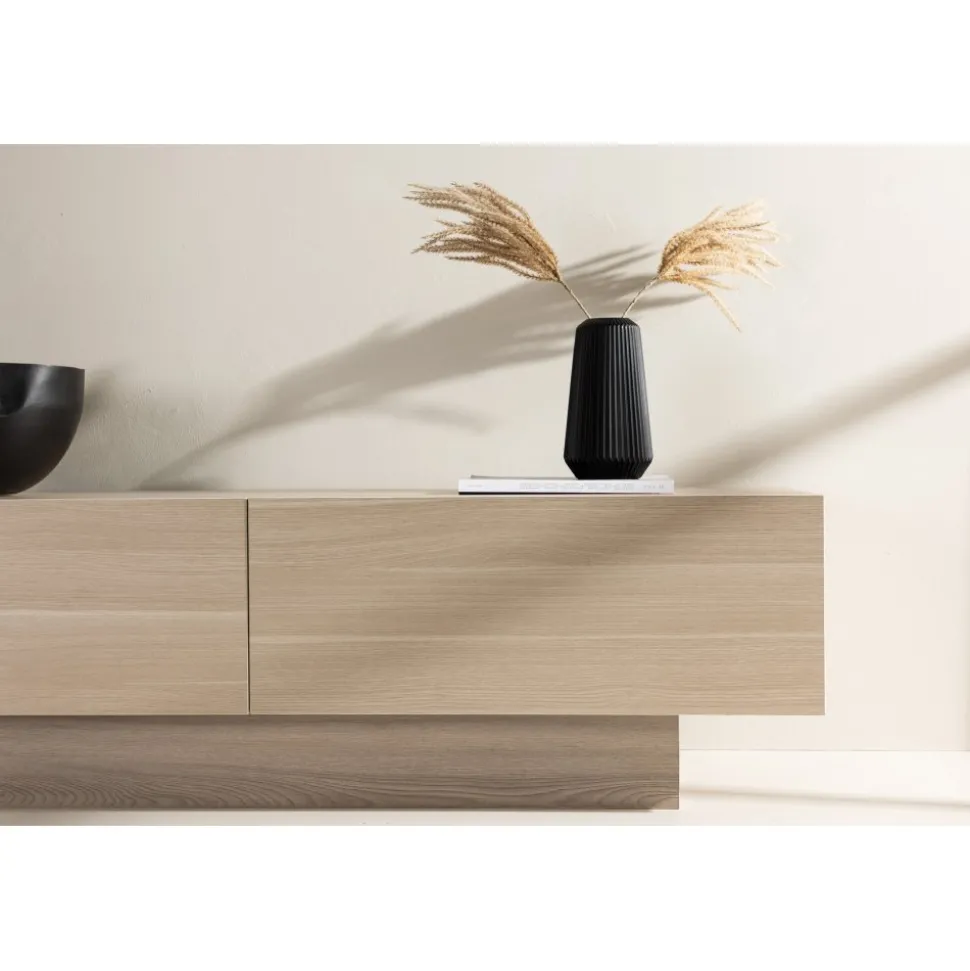 Cuenca TV-bänk - Whitewash