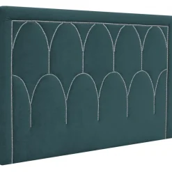 Dalarö sänggavel (Blå sammet) - Valfri bredd