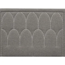 Dalarö sänggavel (Grått tyg) - Valfri bredd