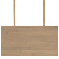 Dalarös tilläggsskiva 90x50 vitoljad ek