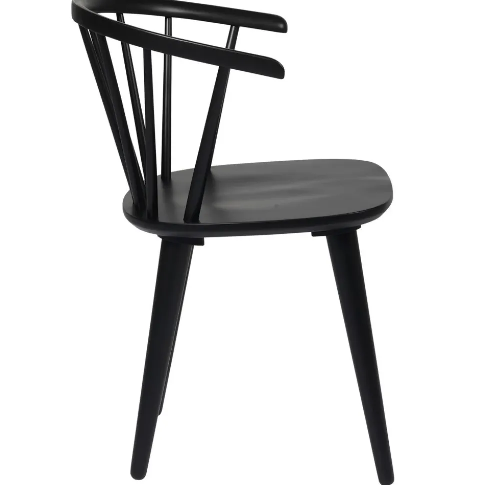 Dalsland Karmstol - Svart + Stolsdyna