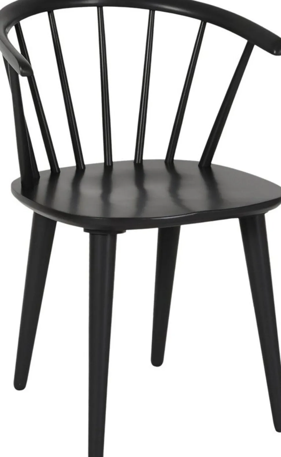 Dalsland Karmstol - Svart + Möbeltassar