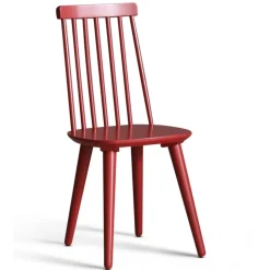 Dalsland matgrupp: Matbord i Ek / Vit med 6 st röda Pinnstolar