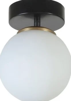 Danube taklampa - Svart/vit